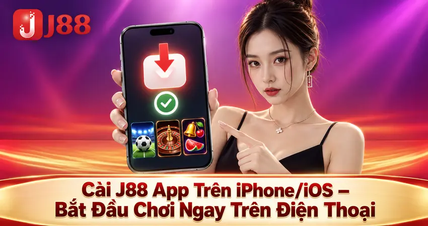 Cài J88 App Trên iPhone/iOS – Bắt Đầu Chơi
              Ngay Trên Điện Thoại