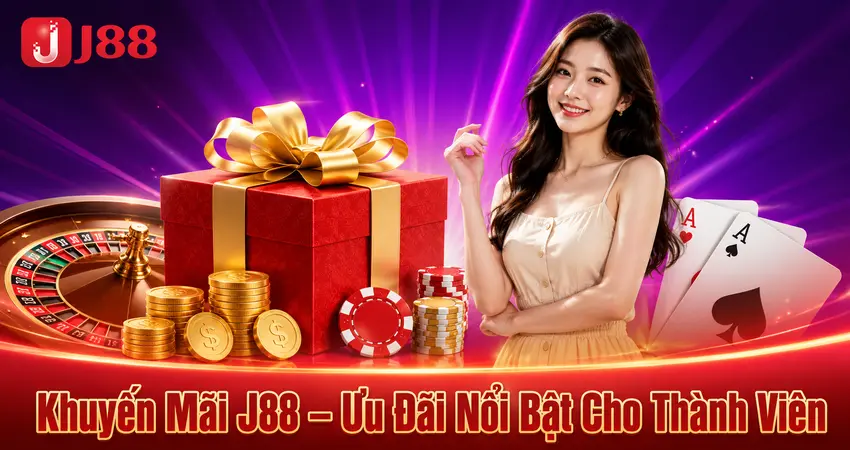 Khuyến Mãi J88 – Ưu Đãi Nổi Bật Cho Thành Viên