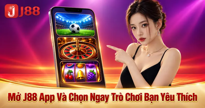 Mở J88 App Và Chọn Ngay Trò Chơi Bạn Yêu
              Thích