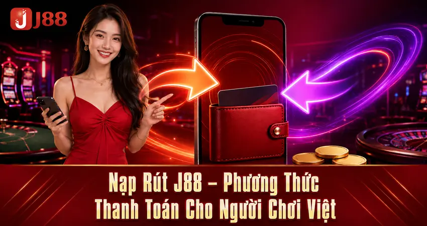 Nạp Rút J88 – Phương Thức Thanh Toán Cho Người Chơi Việt
